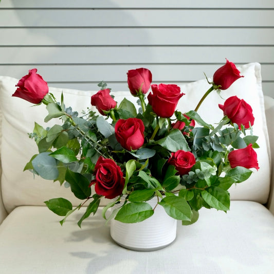 Modern Red Roses