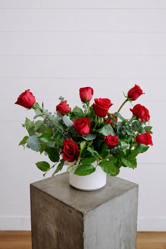 Modern Red Roses